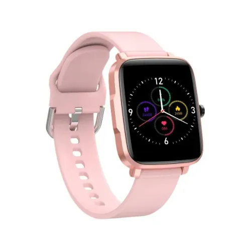 Smartwatch GT Plus com Tela Touch HD e Monitor de Sáude Rosa - WZetta