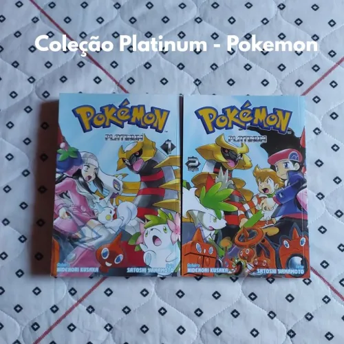 Mangá Pokémon Coleção Platinum - Volumes 1 e 2