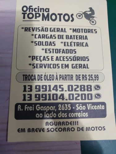 Acessórios para moto 