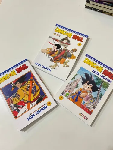 Dragon Ball - Mangás Volumes 2, 3 e 17
