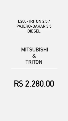 Mitsubishi L200-TRITON / PAJERO