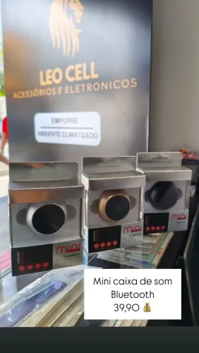 Mini Caixa de Som Bluetooth