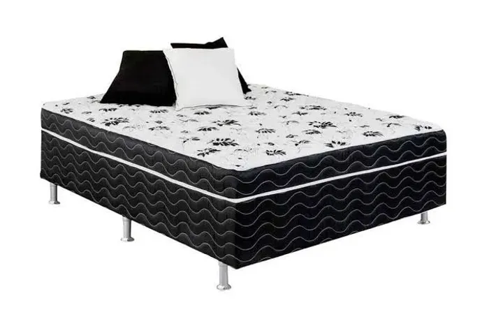 Cama box conjugada union ortopedic casal 138x188x43 ortobom
