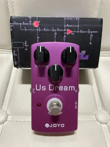 Pedal Efeito Guitarra Joyo Jf-34 - Us Drean - True By Pass!! Copia Riot Suhr!!