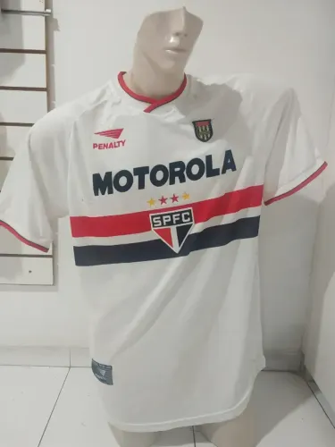 Camisa Antiga Do São Paulo  Penalty Original Da Época 2001