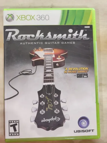 Rocksmith de xbox 360 não vem com o cabo