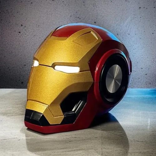 CAIXA DE SOM IRON MAN MARVEL