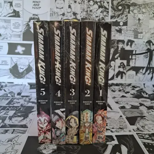 Shaman King volumes 1 ao 5.