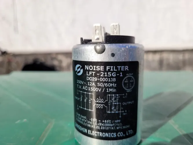 Filtro linha usado lava e seca samsung