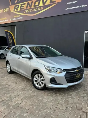 CHEVROLET ONIX HATCH 1.0 FLEX- PRATA