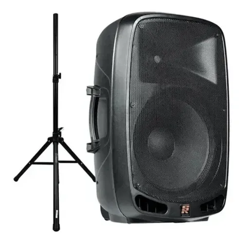 Caixas acústica com timbre excepcional e resposta cristalina. Possui bi-amplificação, leit