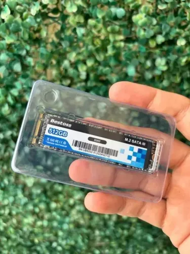 OlxPay M.2 Sata Bestoss 512GB Leitura 550Mbs Gravação 450MBs Alta velocidade