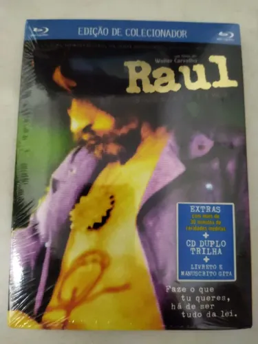 Box Blu Ray Raul - O Início, O Fim e O Meio - Blu Ray + CD Duplo