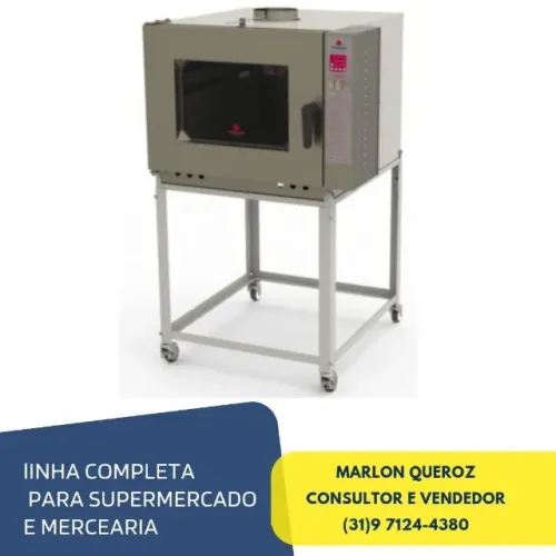 Forno de Padaria a Gás Progas Turbo 