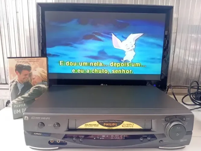 Video Cassete Philips Vr757 Hi-fi Stereo - 6head - Ok