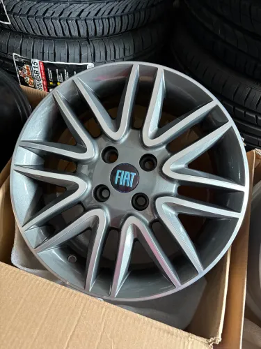 Jogo de rodas r15 novas modelo Fiat furação 4x98