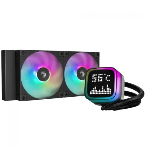 WATER COOLER DEEPCOOL LP240 PRETO RLP240-BKMSNC-G-1 NOVO LACRADO! 