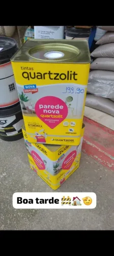 Tinta Quartzolit Parede Nova - 18L