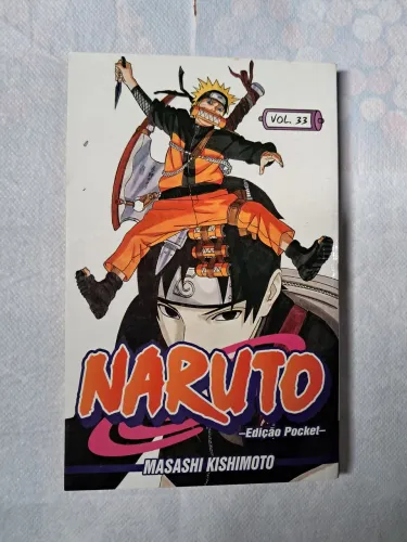 Mangá Naruto Vol. 33 edição Pocket