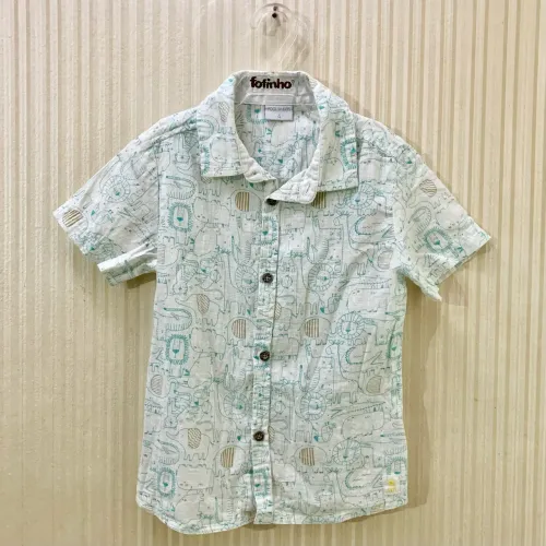 Camisa estampa Safari 