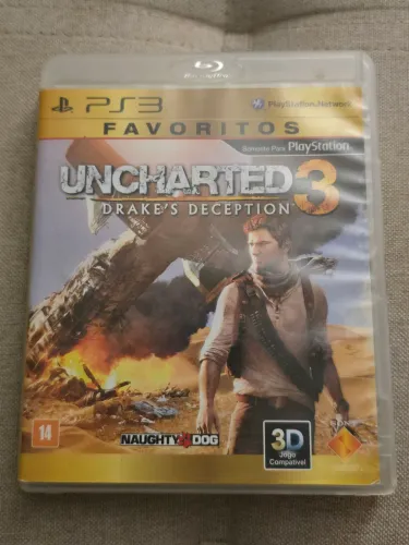 Uncharted 3 Favoritos Playstation 3