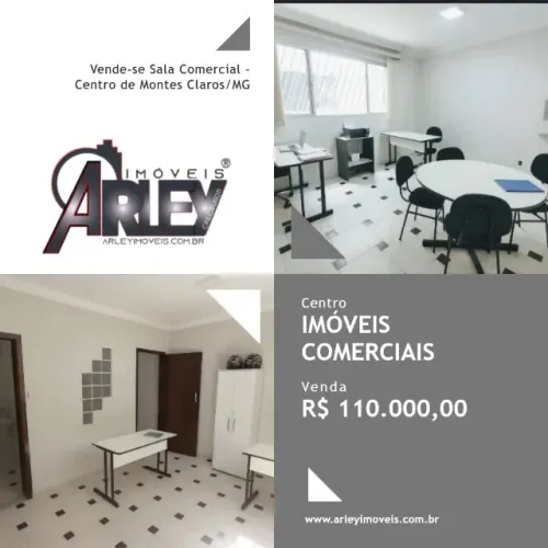 Vende-se Sala Comercial - Centro de Montes Claros/MG