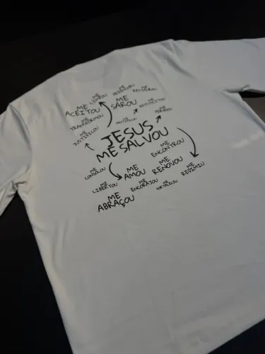 Camisetas Oversized Cristã