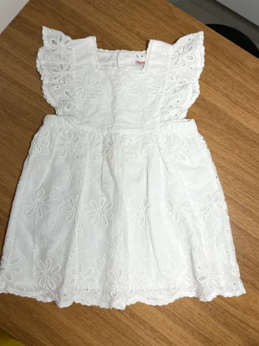 Vestido Laise Zara branco / 2-3 anos