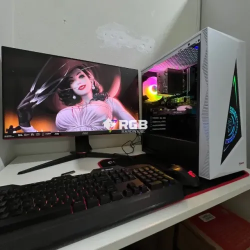 PC Gamer Ryzen 7 5700X + RX 6600+ 16GB + ENTREGA GRÁTIS + 1 ANO DE GARANTIA E EM ATÉ12X