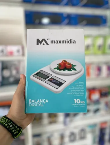 Balança Digital Max Mídia 10KG (fazemos entregas)