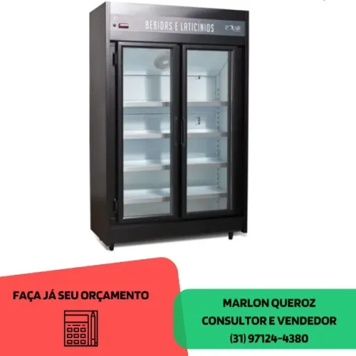 Refrigerador Auto Serviço 2 Portas Novo Polar