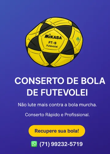 Conserto bola de futevôlei