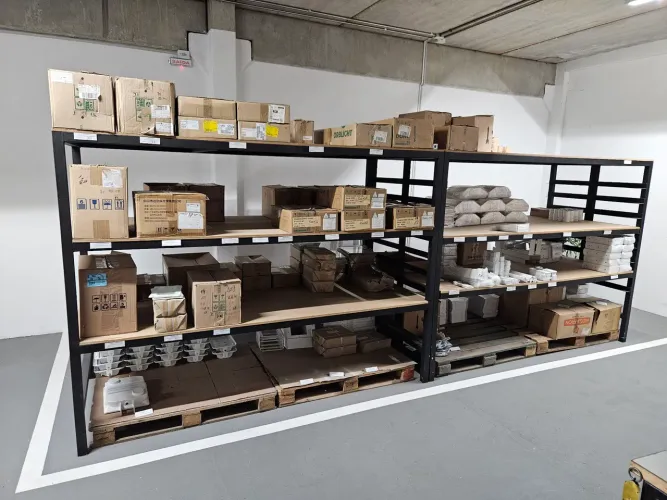 Estante para Armazenamento Metal/Mdf