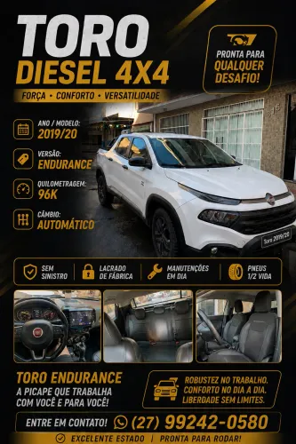 Fiat Toro Endurance 2.0 16V 4X4 Diesel Aut. 2020