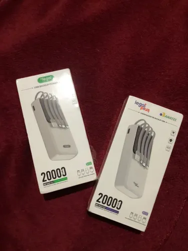 Carregador portátil Power bank 20000mAh