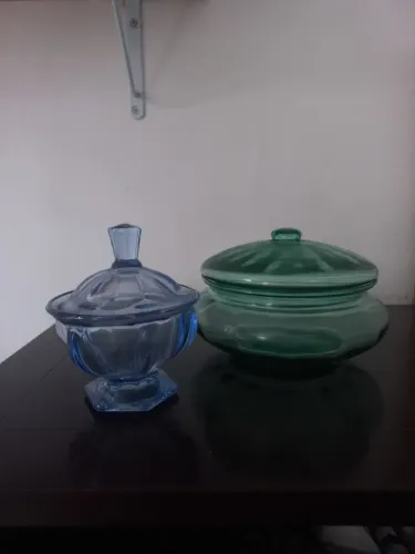 Dupla bomboniere e açucareiro