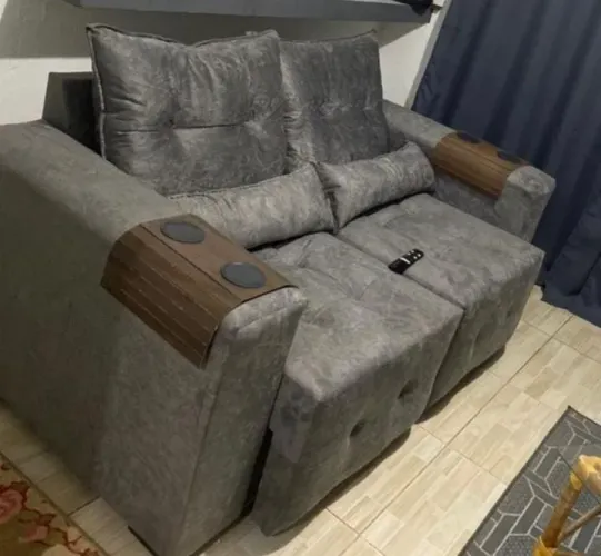 PROMOÇÃO SOFÁ RETRÁTIL 2 LUGARES DIRETO DA FABRICA