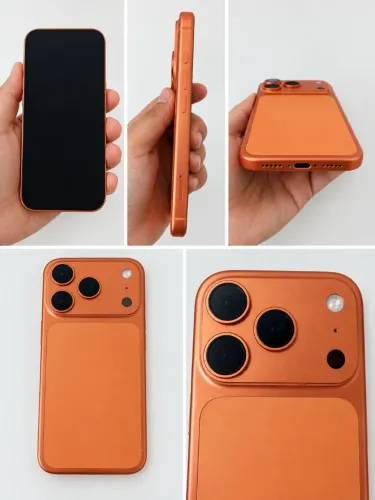 iPhone 17 Pro 256 Laranja Semi Novo Bateria 95% Para Ir Embora Hoje