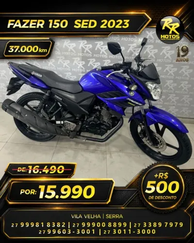 Moto Yamaha FAZER 150 SED 2023