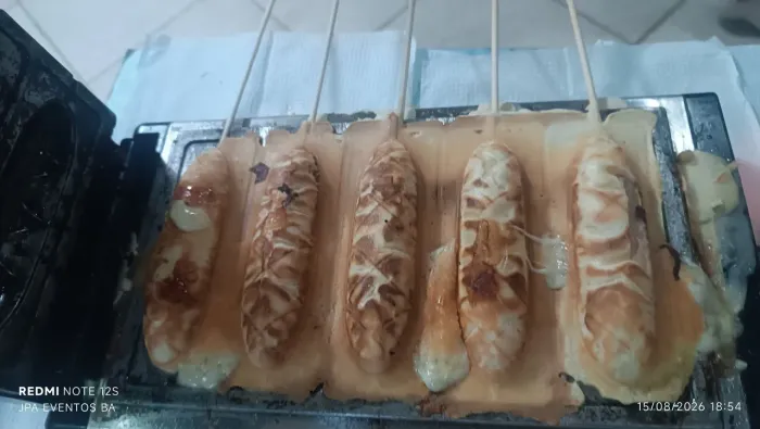 Crepe no palito