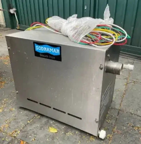 Sauna a Vapor Completa Sodramar Steam Inox 9kW - Kit Completo