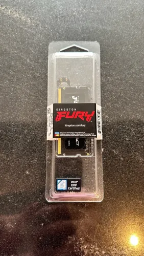 Memória DDR5 SO-DIMM 16GB 6400MHz Kingston Fury Impact CL38