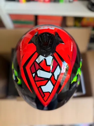 Capacete Mt Helmets Targo S Piqueras Monster B5 Brilho