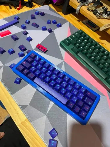 Teclado mecânico customizado
