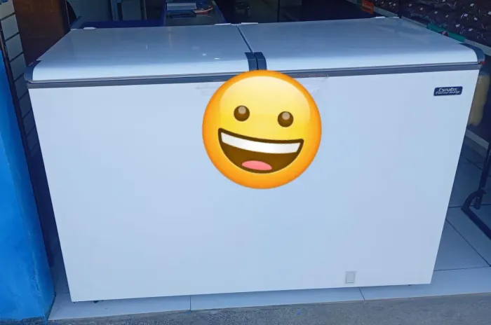 Freezer com 4 meses de uso