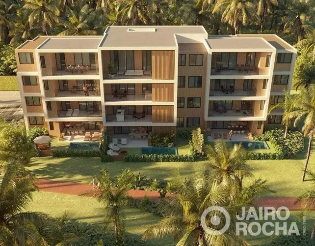 O privilégio de viver com os pés na areia em Carneiros - Studio com 28m2