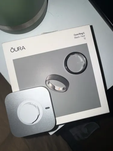 Oura Ring 5 Black - Tam 12