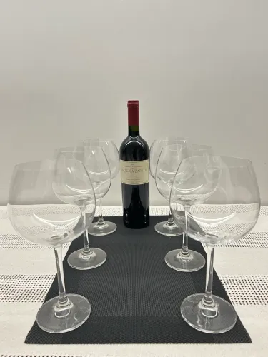 Taça vinho cristal Borgonha 850ml (jogo com 6)