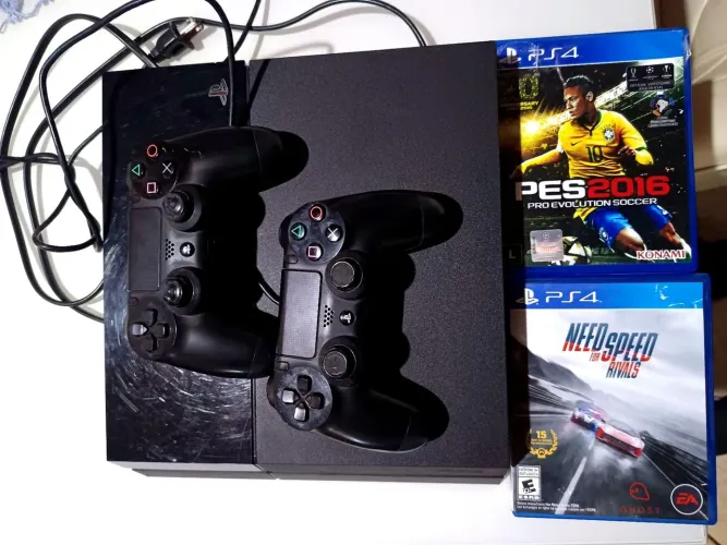 Play 4 slim desbloqueado+ 2 jogos