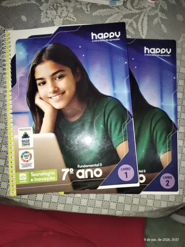 Livro Happy tecnologia e inovação 7 ano